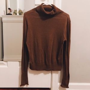 Zara Brown knitted turtleneck (Size S)